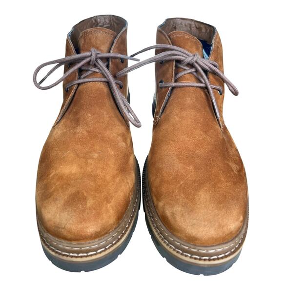 Timberland Men’s Port Union Brown Leather Chukka Boot Size US 10.5 - Picture 7 of 11